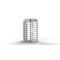 V-Turnstile | dimensions: 1200 x 1500 x 2370 mm, passage width: 600 mm | on steel plate | electromechanical